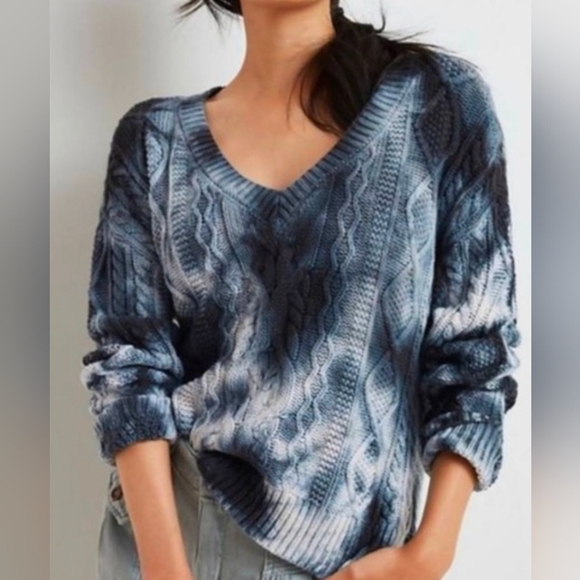 Anthropologie Sweaters - Pilcro Tie Dyed Joni Cotton Sweater S